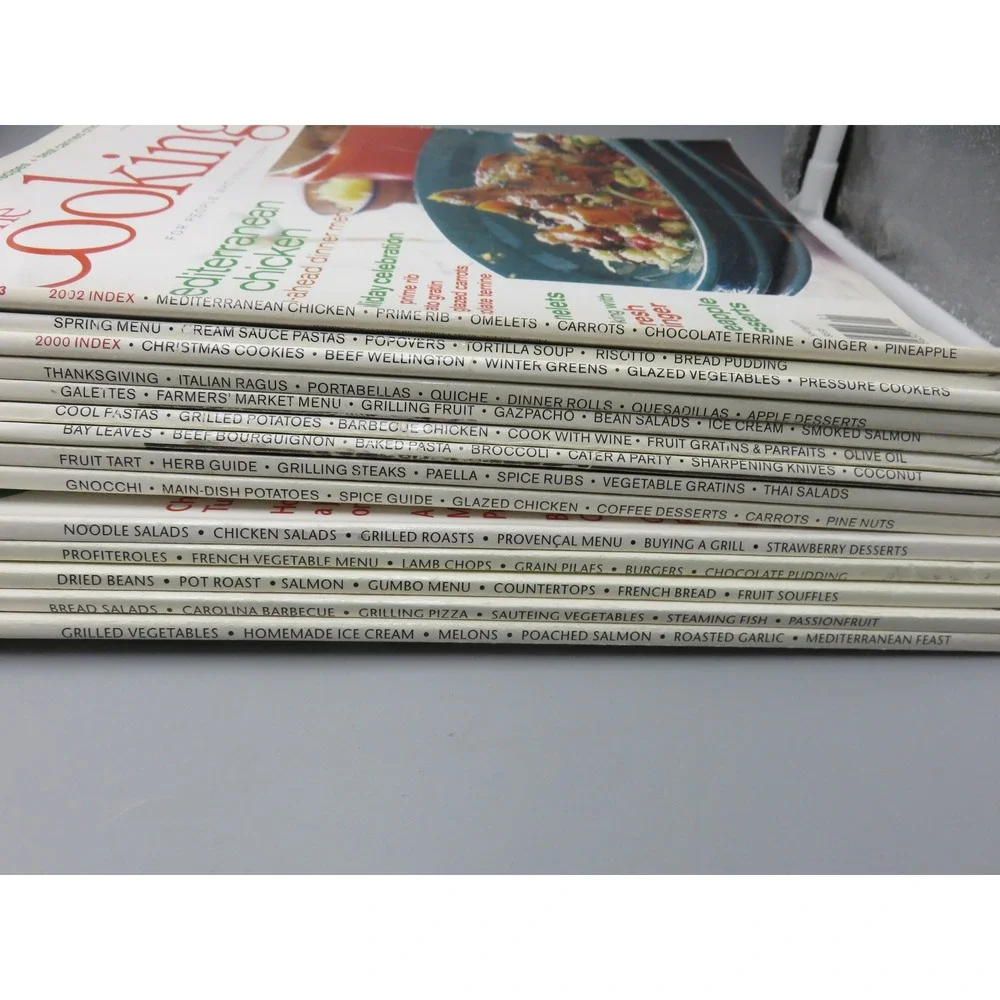 Taunton Fine Cooking Magazine Lot of 14 Issues 1995-2003 Recipes Mixed